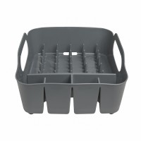 Сушилка для посуды tub, темно-серая