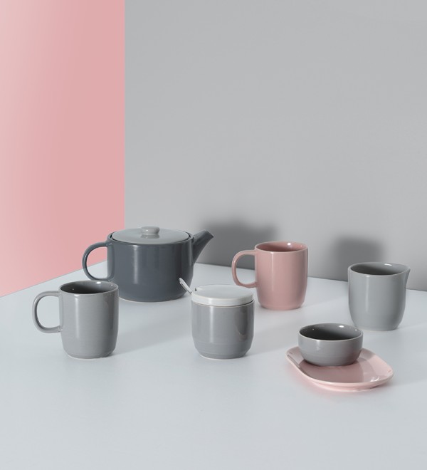 Чашка cafe concept 350 мл розовая