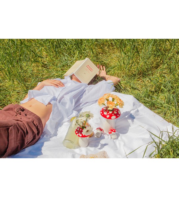 Ваза для цветов amanita, 15 см