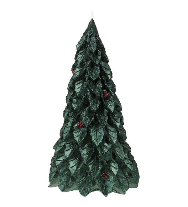 Свеча декоративная festive flame из коллекции new year essential, 19,5 см