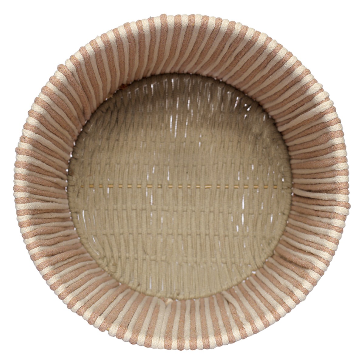 Корзина плетеная dholak beige из коллекции ethnic, размер m