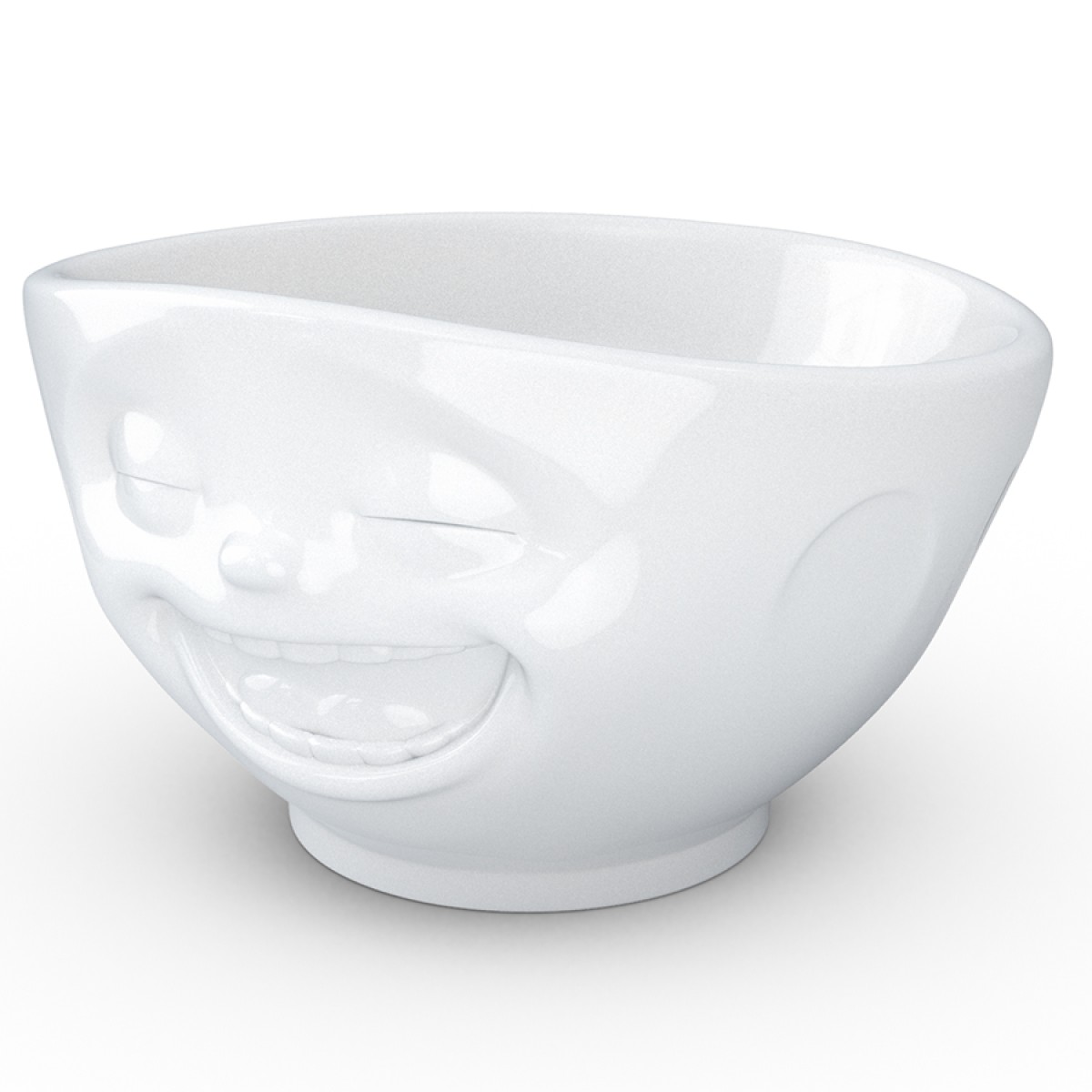 Чаша laughing, 1 л, белая