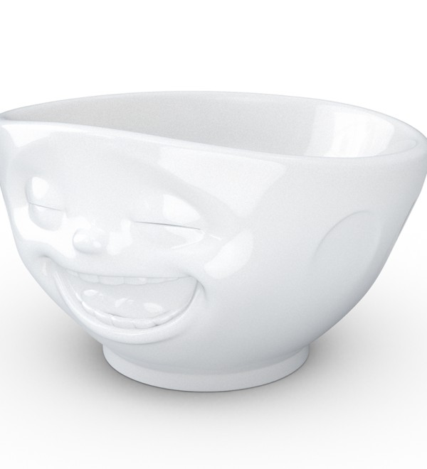 Чаша laughing, 1 л, белая