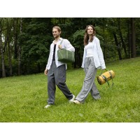 Плед для пикника и отдыха на пляже smart picnic, горчичный