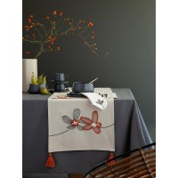 Салфетка под приборы stone flowers из коллекции ethnic, 33х48 см