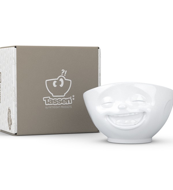 Чаша laughing, 1 л, белая