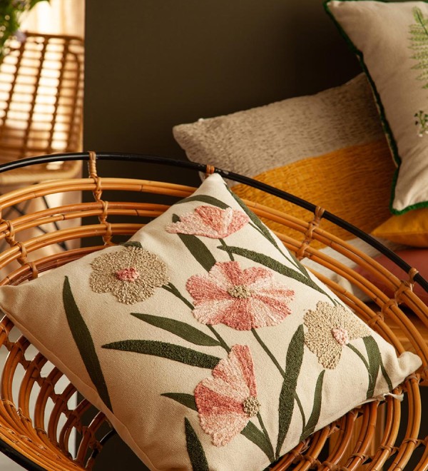 Подушка декоративная summer garden из коллекции ethnic, 45х45 см