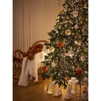 Набор ёлочных украшений white elegance коллекции new year essential, 3 шт.