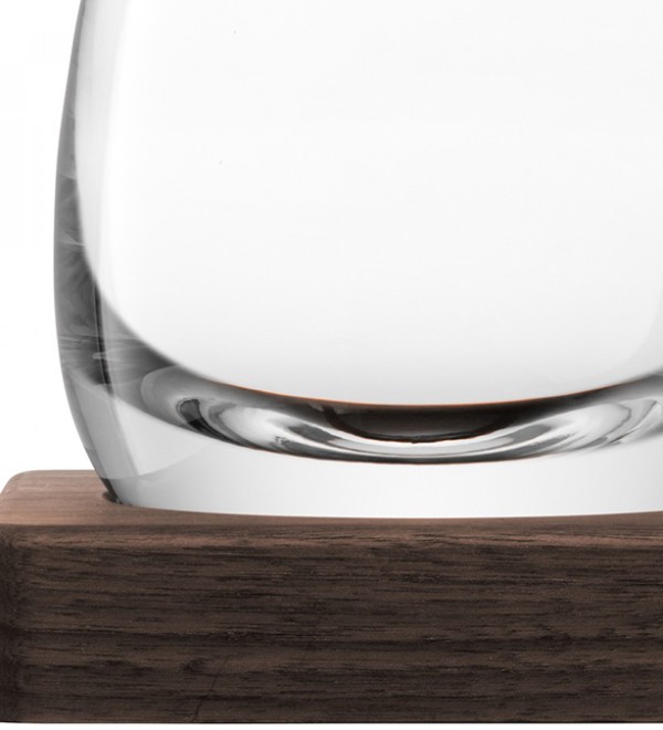 Декантер с деревянной подставкой islay whisky, 1 л