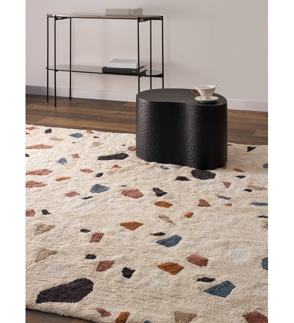 Ковер из хлопка terrazzo poetry из коллекции ethnic, 200х300 см