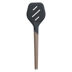 Лопатка с прорезями smartchef, 32 см, капучино-графит