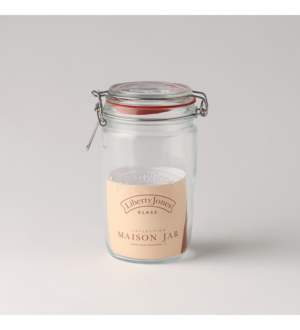 Банка для хранения maison jar, 1 л
