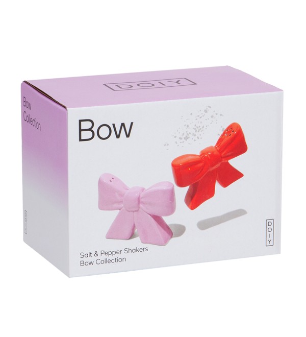 Набор из солонки и перечницы bow