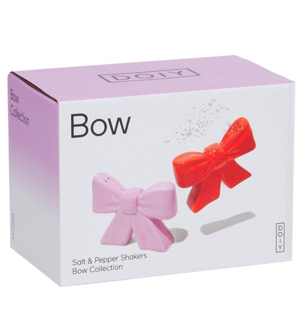 Набор из солонки и перечницы bow