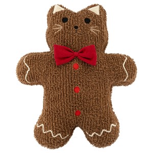Подушка вязаная Кот из коллекции new year essential, 45x40 см