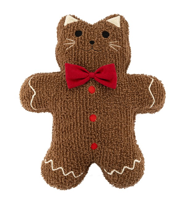 Подушка вязаная Кот из коллекции new year essential, 45x40 см