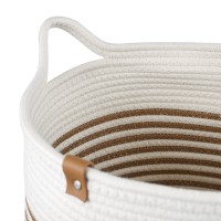 Корзина для хранения thea D35х48 см, бежевая/горчичная
