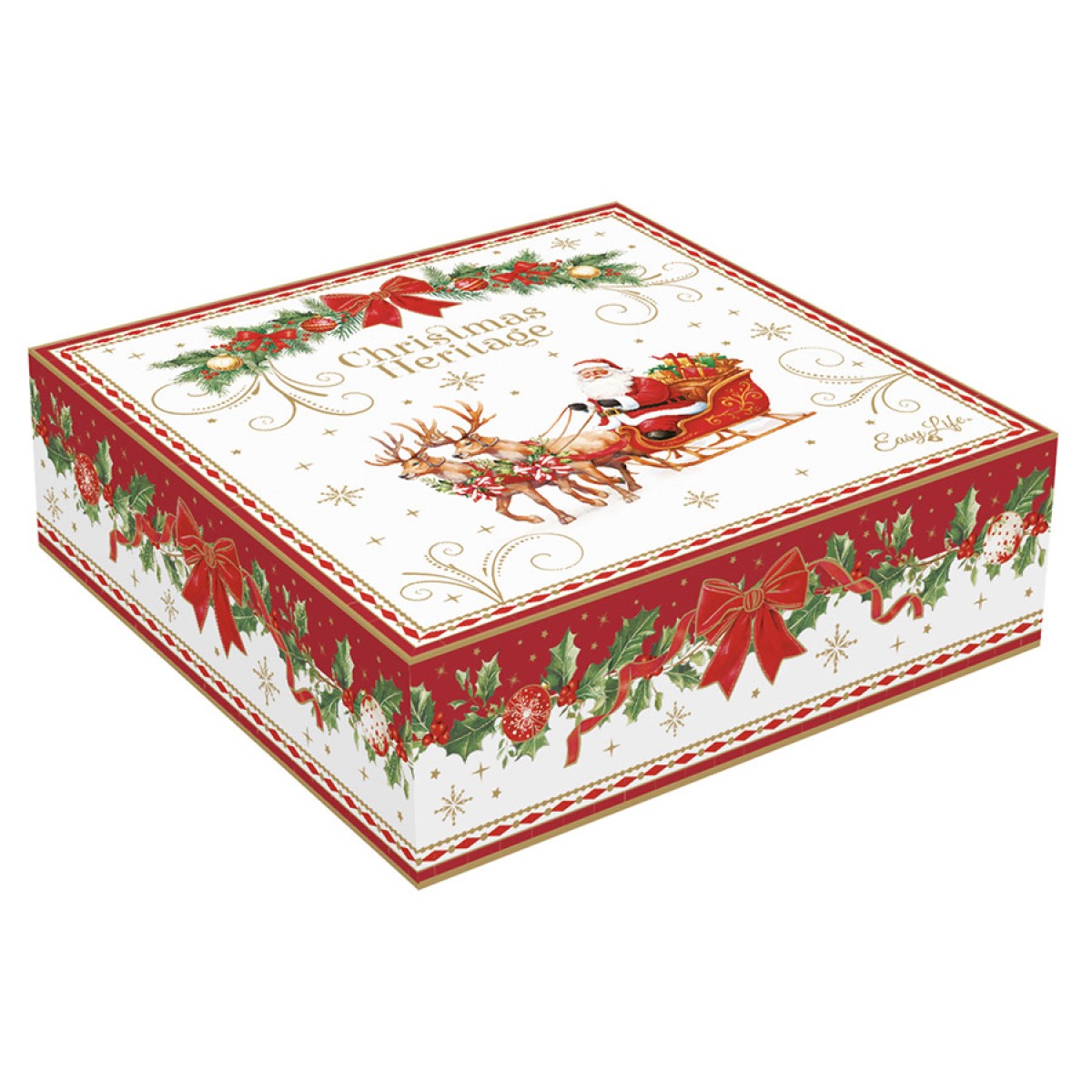 Набор десертных тарелок christmas heritage, D16 см, 4 шт.