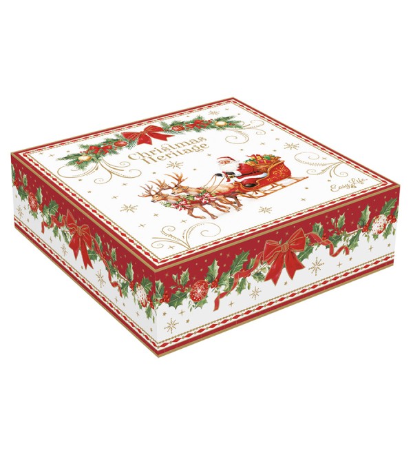 Набор десертных тарелок christmas heritage, D16 см, 4 шт.
