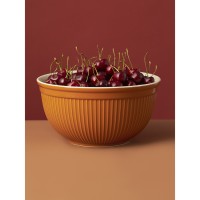Миска soft ripples, 3,9 л, карамельная
