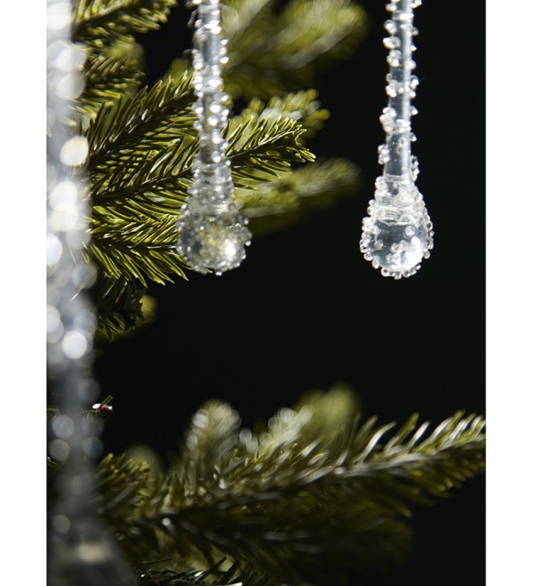 Набор ёлочных украшений icy sparkles из коллекции new year essential, 6 шт.