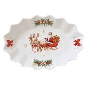 Блюдо овальное christmas heritage, 25х17 см
