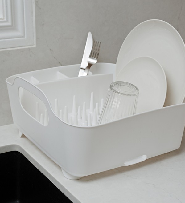 Сушилка для посуды tub, белая