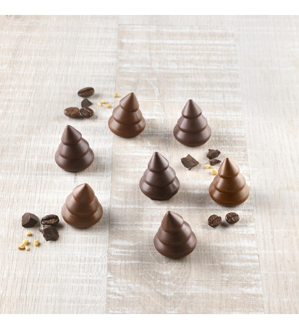 Форма для приготовления конфет choco trees силиконовая