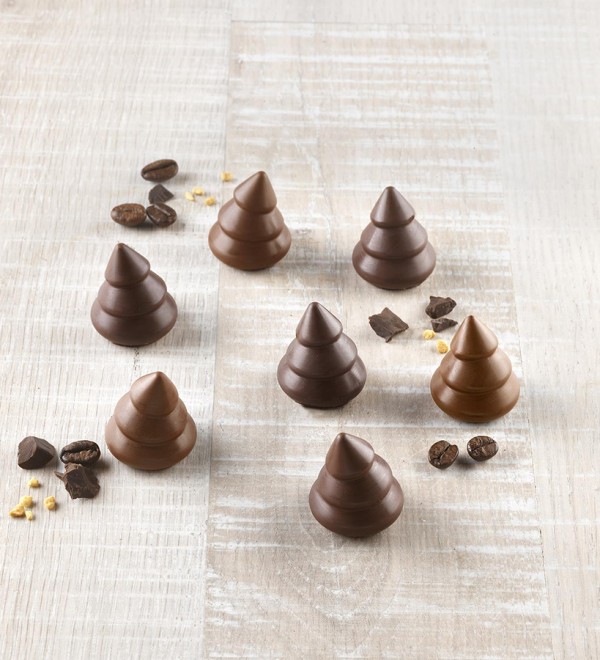 Форма для приготовления конфет choco trees силиконовая