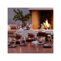 Декантер с деревянной подставкой islay whisky, 1 л