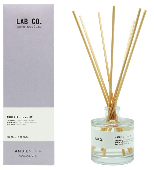 Диффузор ароматический lab co, amber&clove, 100 мл