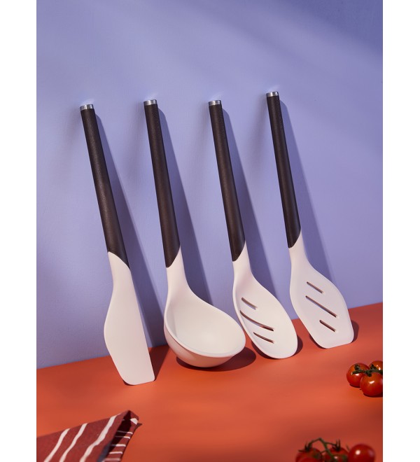 Половник smartchef, 31 см, бежевый/бордовый