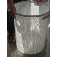Корзина для хранения sustainable collection, D37х52 см, молочная