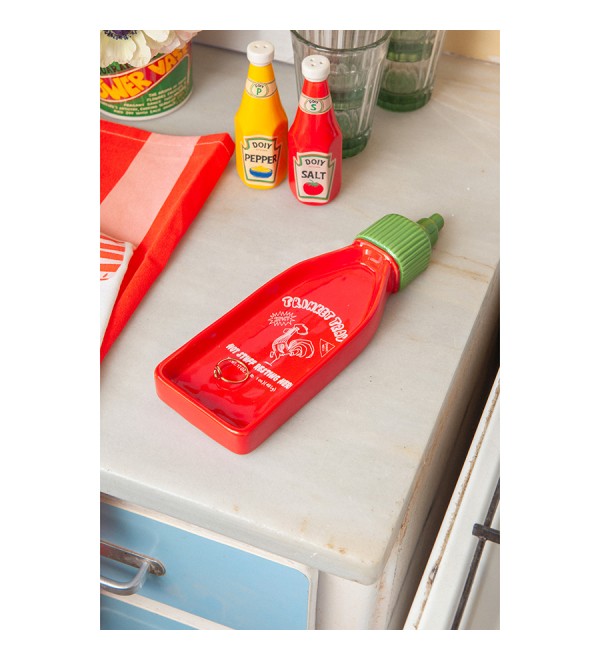 Поднос декоративный, corner shop, siracha, 24,5х8 см