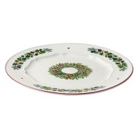 Набор из четырех тарелок nordic winter из коллекции new year essential, D23 см
