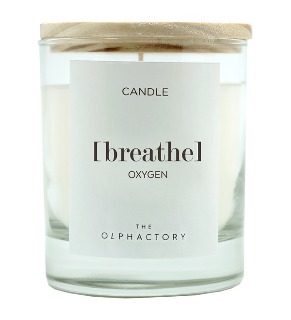 Свеча ароматическая the olphactory, breathe, oxygen, 40 ч