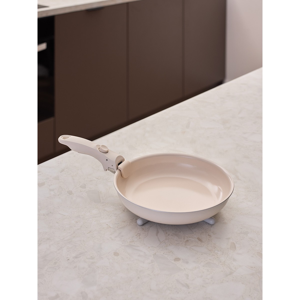 Ручка съемная для набора посуды smart ceramic, молочная