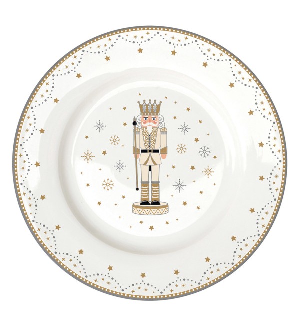 Тарелка десертная royal nutcracker, D19 см