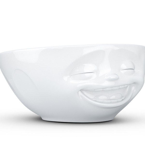 Чаша laughing, 350 мл, белая