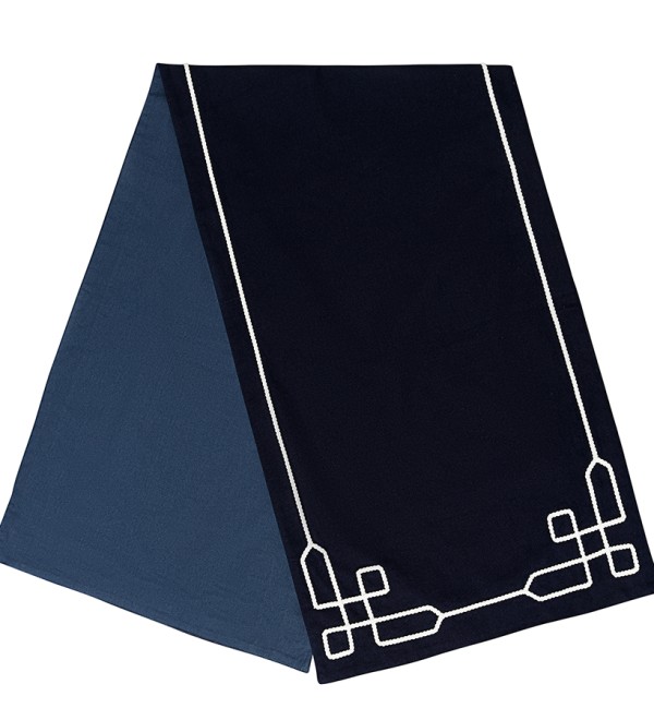 Дорожка на стол navy story из коллекции sea treasures, 45х150 см