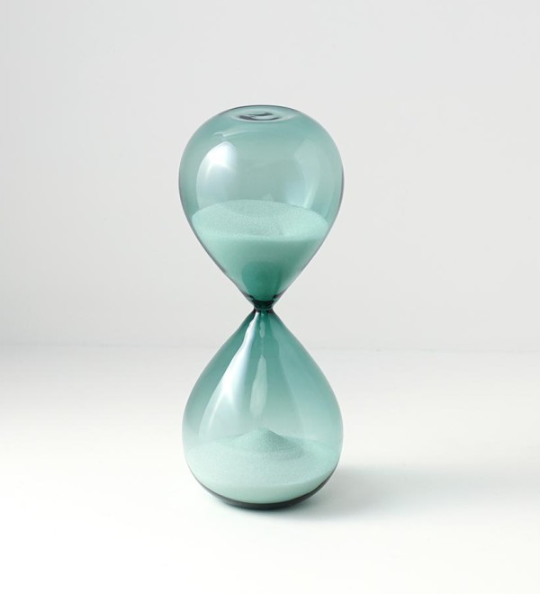 Часы песочные timeless, 30 минут, бирюзовые
