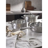Кастрюля с крышкой 3ply etalon, D24 см, 6 л