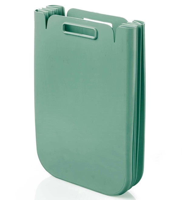 Корзина для белья складная eco packly, зеленая