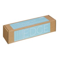 Набор из двух свечей бирюзового цвета из коллекции edge, 24,5 см