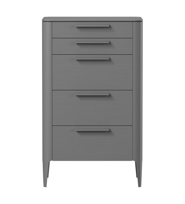 Комод Type oak высокии? 5 ящиков (серый)