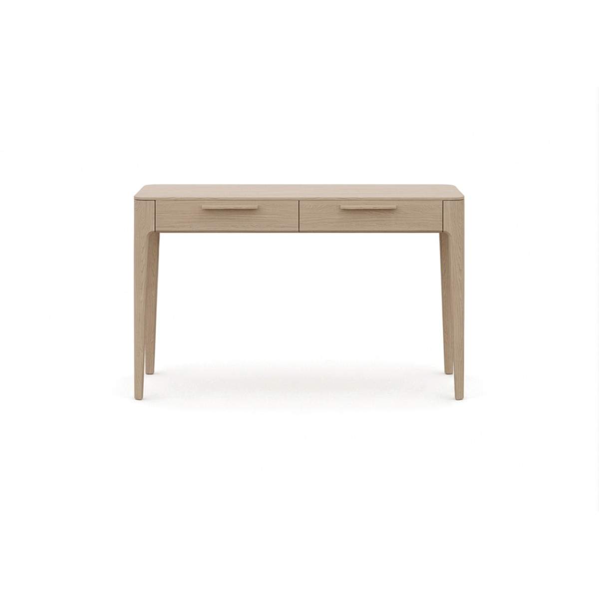Консоль Type oak 2 ящика ширина 120 см (беленый дуб)
