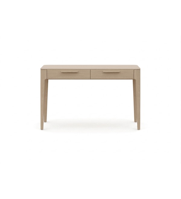 Консоль Type oak 2 ящика ширина 120 см (беленый дуб)