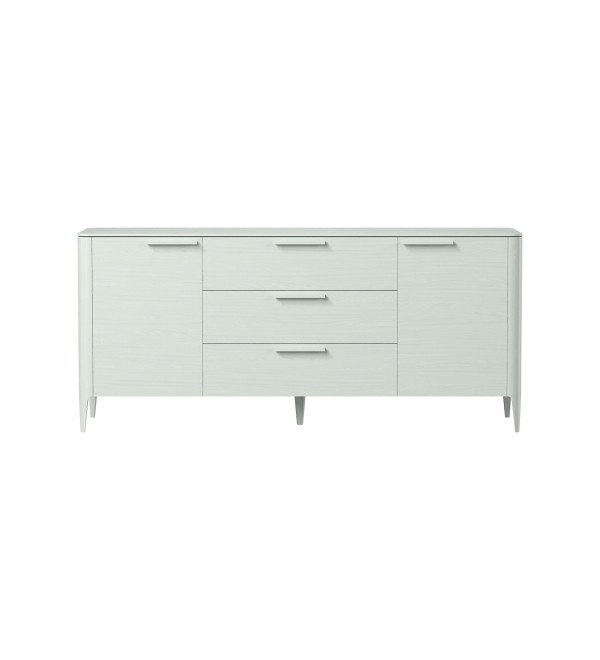 Тумба Type oak 2 двери 3 ящика (белый)