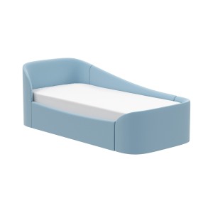 Диван-кровать KIDI Soft с низким изножьем 90*200 см R (голубой)