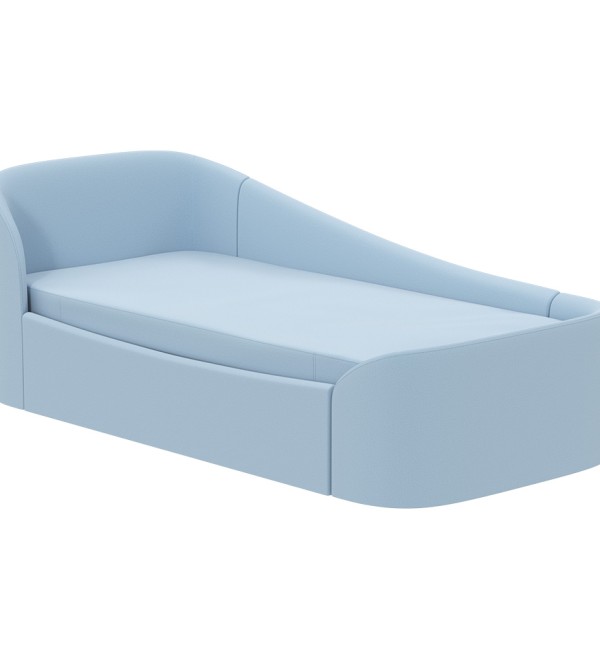 Чехол на матрас для дивана-кровати KIDI soft 90*200 см (голубой)
